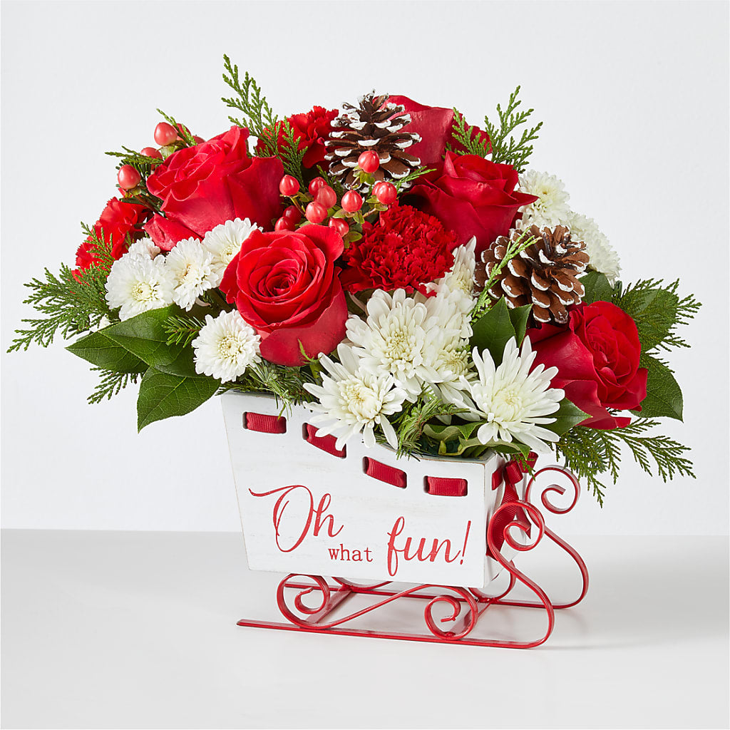Sleigh Bells Bouquet – Moderna Flowers, Rosamond CA