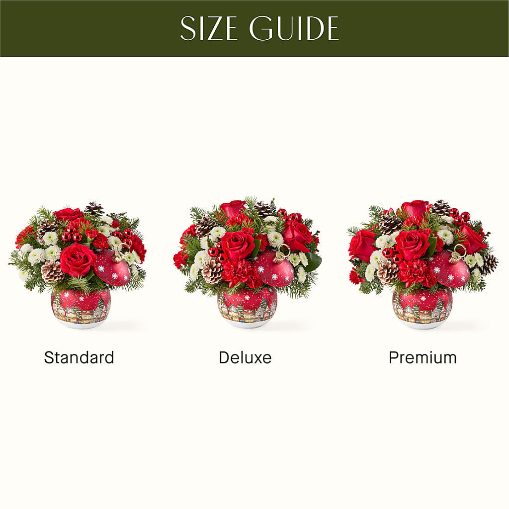 Christmas Carols Ornament – Moderna Flowers, Rosamond CA