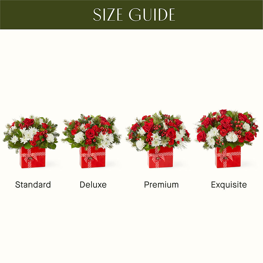 Presents Under the Tree Bouquet – Moderna Flowers, Rosamond CA