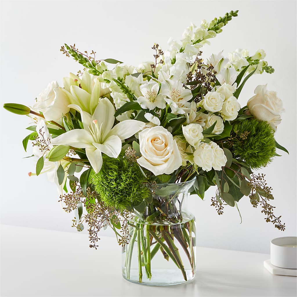 Fresh Linen Bouquet – Moderna Flowers, Rosamond CA