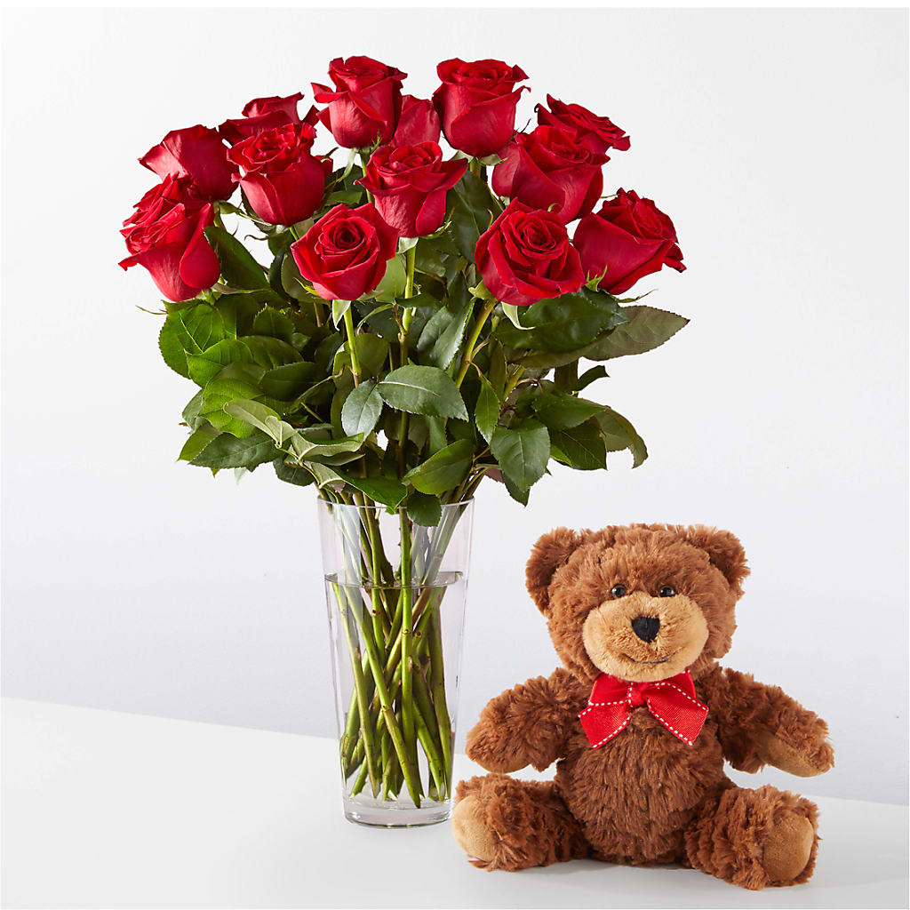 Romantic Long Stem Red Rose Bouquet Bundles – Moderna Flowers, Rosamond CA