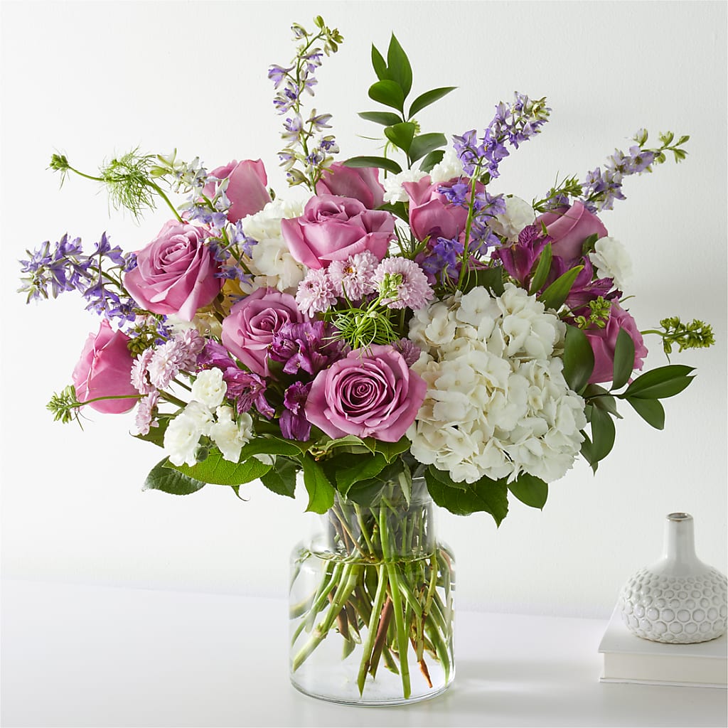 Violet Caress Bouquet – Moderna Flowers, Rosamond CA
