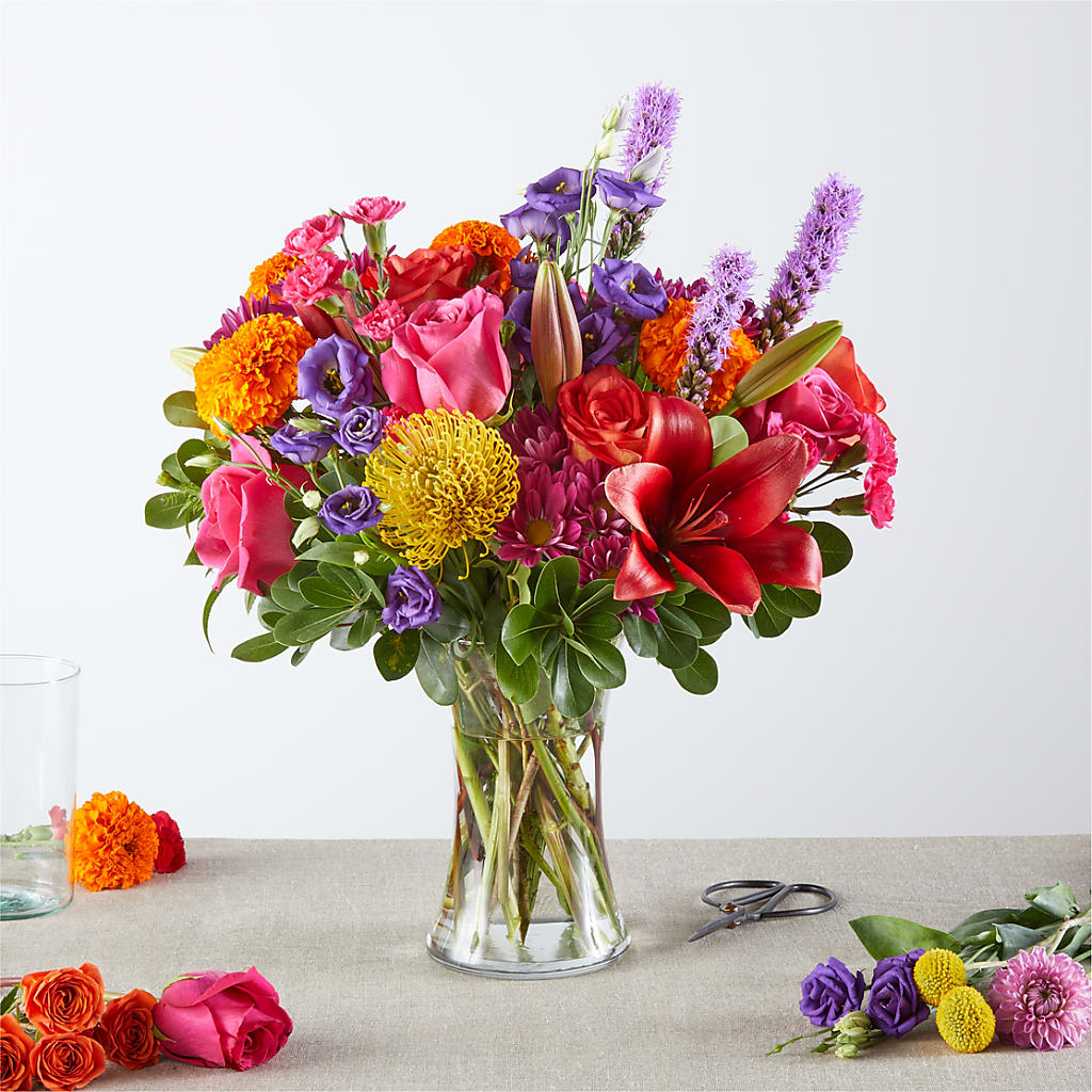 Feast of Color – A Florist Original – Moderna Flowers, Rosamond CA