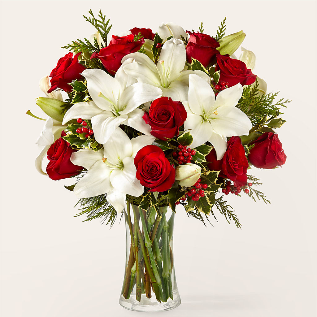 Sparkling Snowflakes Bouquet – Moderna Flowers, Rosamond CA