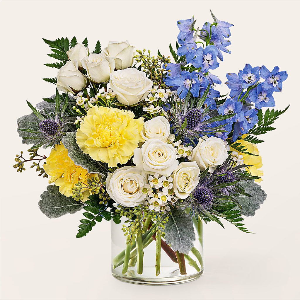 Lemon Sorbet Bouquet – Moderna Flowers, Rosamond CA
