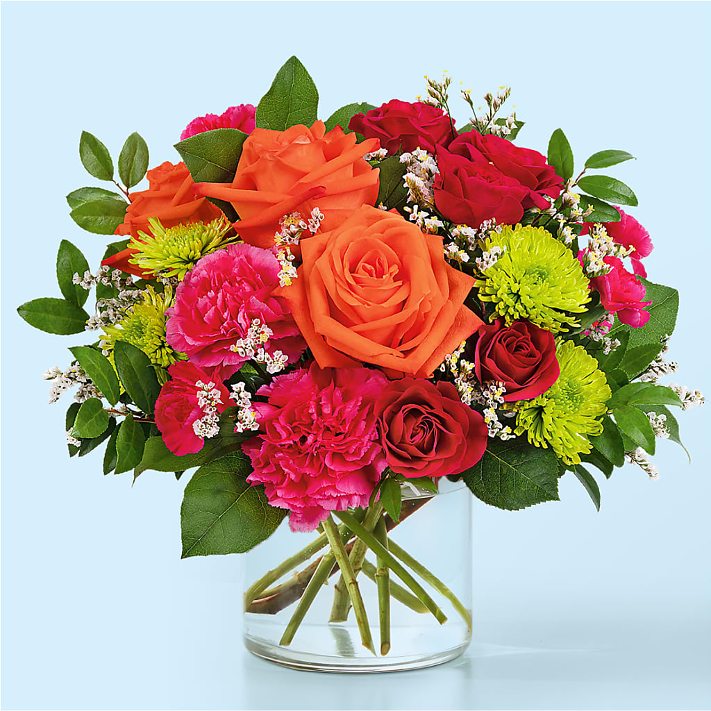 Colorful Carnival Bouquet – Moderna Flowers, Rosamond CA