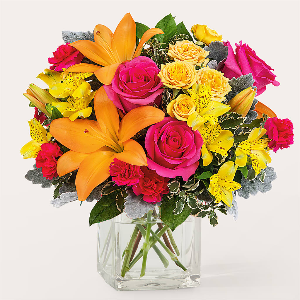 To the Tropics Bouquet – Moderna Flowers, Rosamond CA