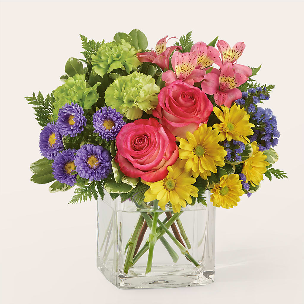Candy Jar Bouquet – Moderna Flowers, Rosamond CA