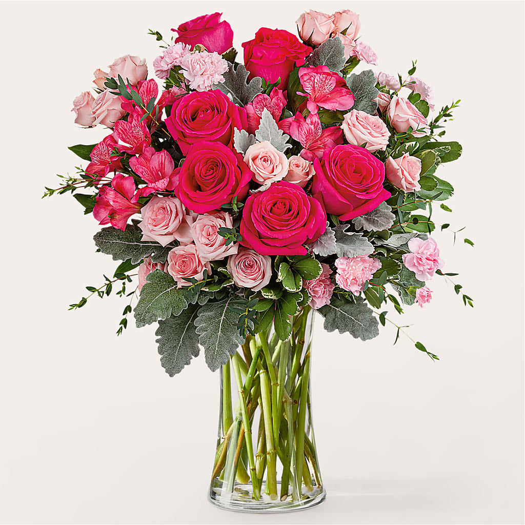 Tickled Pink Bouquet – Moderna Flowers, Rosamond CA