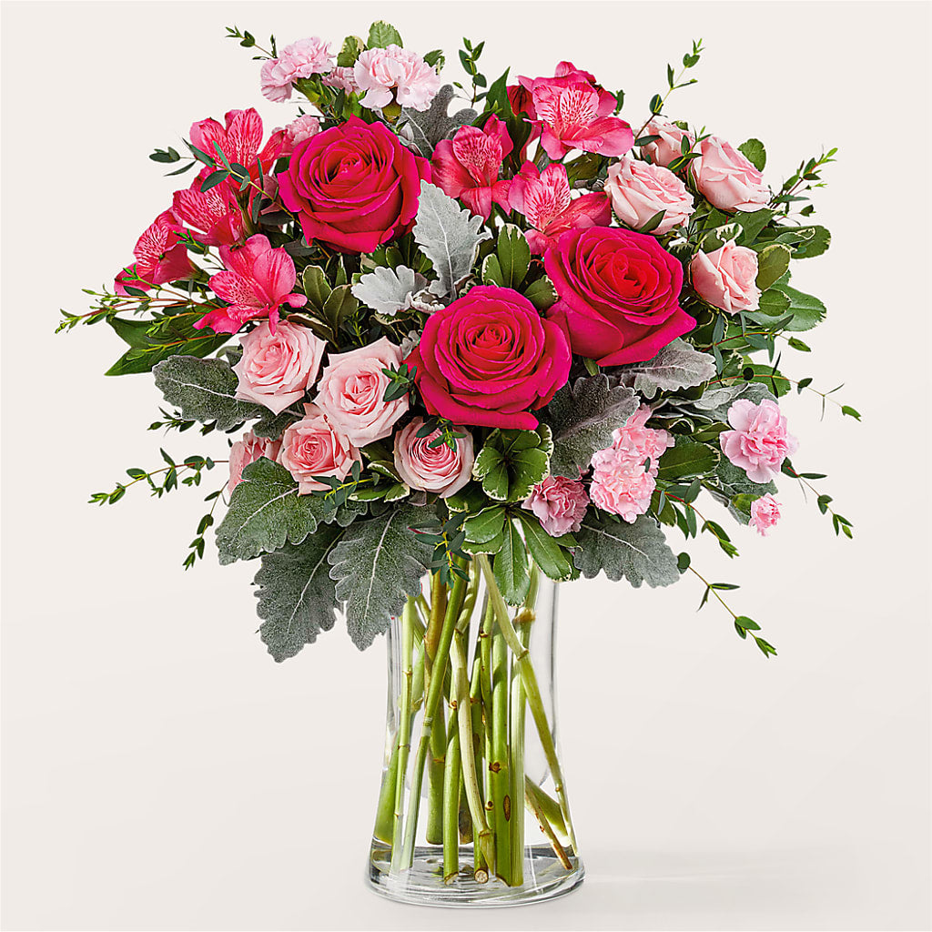 Tickled Pink Bouquet – Moderna Flowers, Rosamond CA