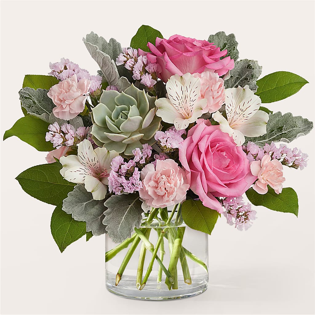 Dusty Rose Bouquet – Moderna Flowers, Rosamond CA