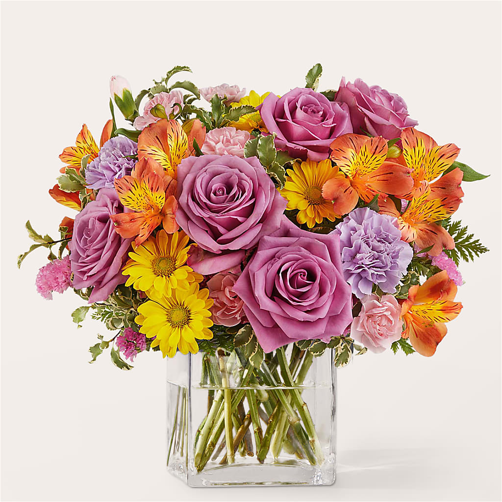Shades of Happiness Bouquet – Moderna Flowers, Rosamond CA