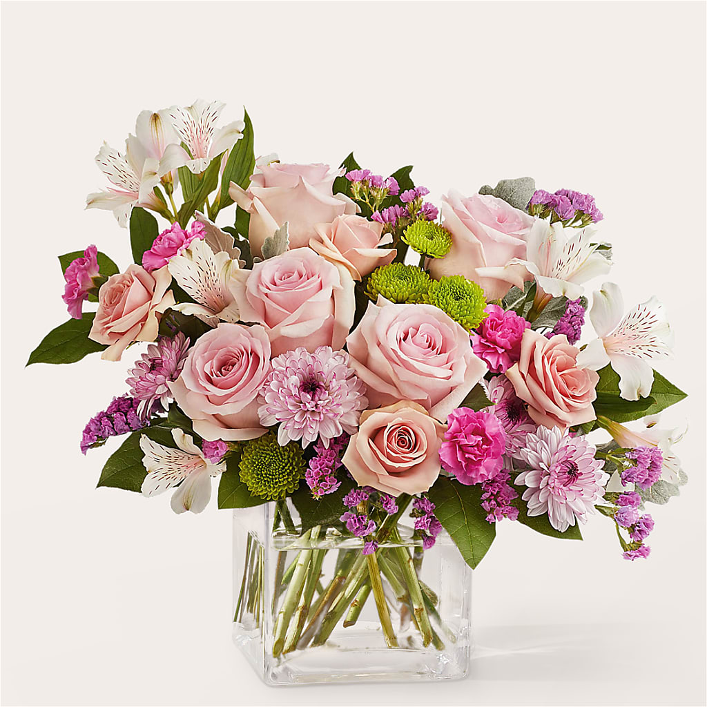 Pink Suede Bouquet – Moderna Flowers, Rosamond CA
