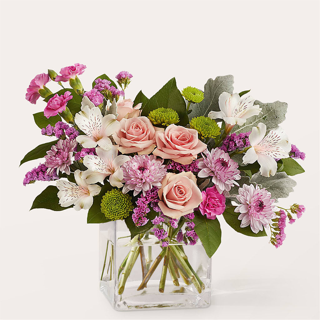 Pink Suede Bouquet – Moderna Flowers, Rosamond CA