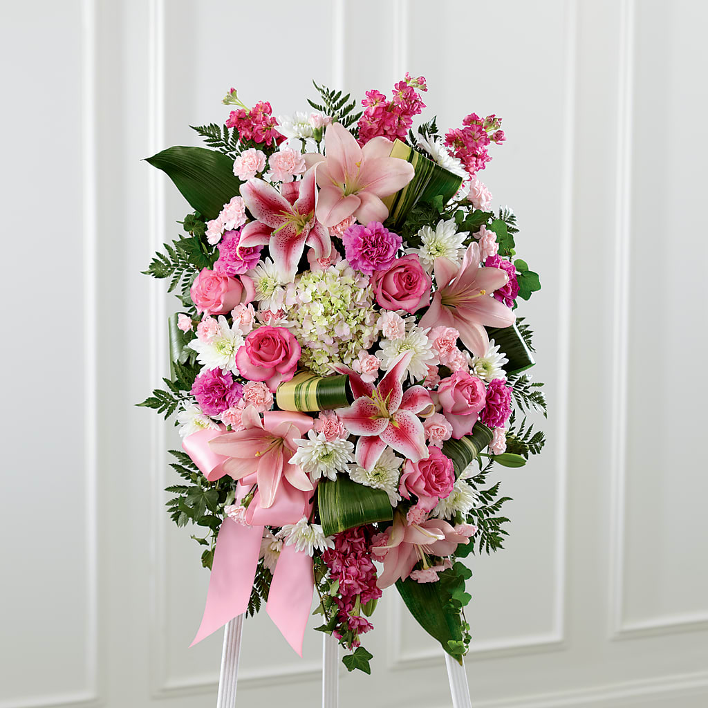 Comforting Standing Spray – Moderna Flowers, Rosamond CA