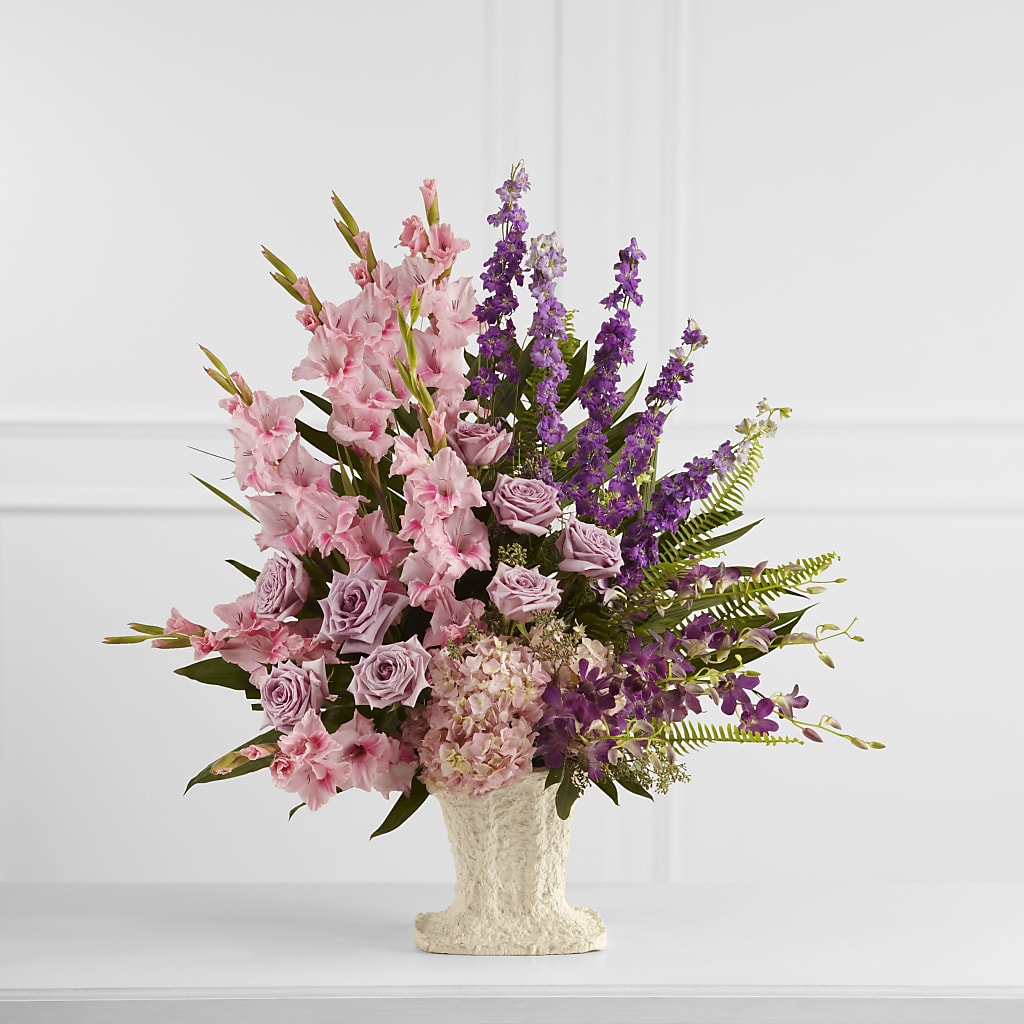 Flowing Garden Arrangement – Moderna Flowers, Rosamond CA