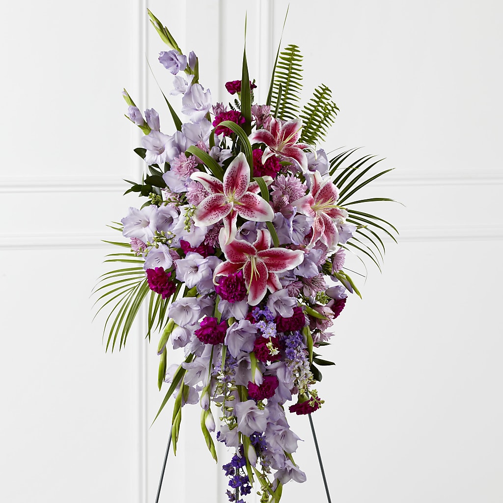 Tender Touch Standing Spray – Moderna Flowers, Rosamond CA
