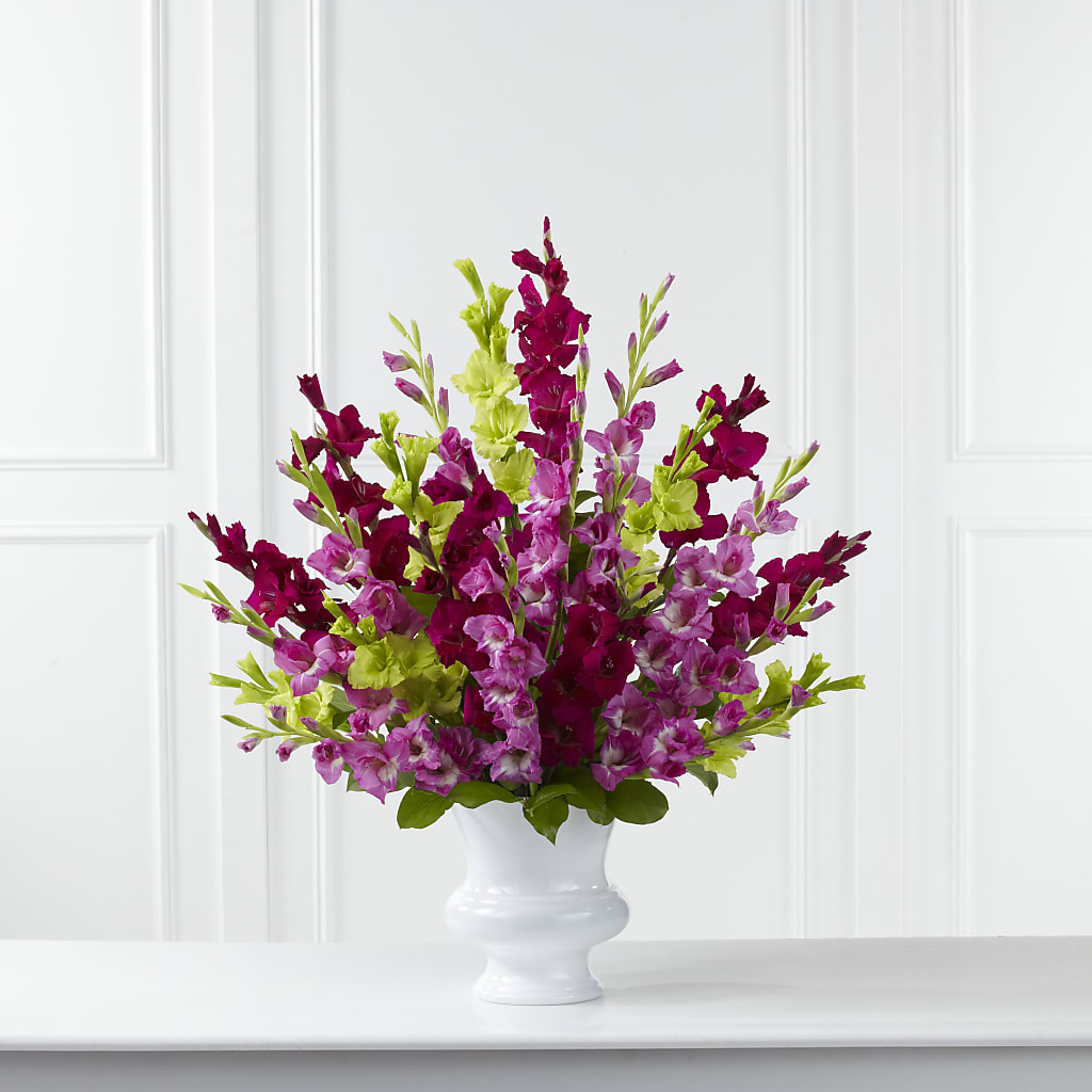 Solemn Offering Arrangement – Moderna Flowers, Rosamond CA