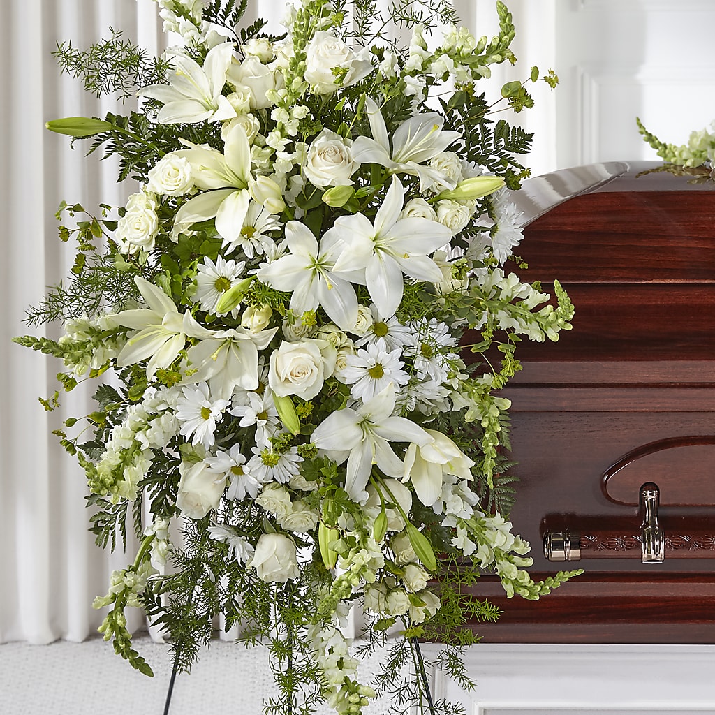 Loving Thoughts Standing Spray – Moderna Flowers, Rosamond CA