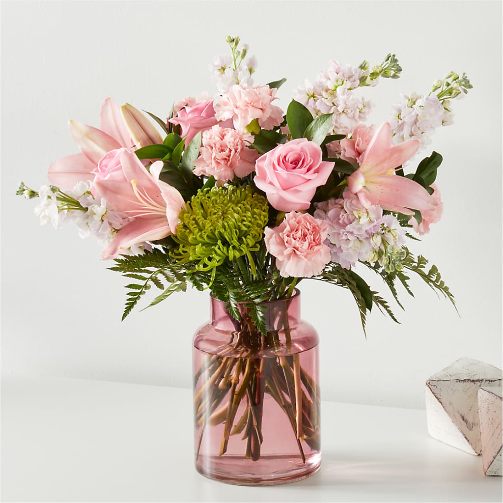 Pretty in Pink Bouquet – Moderna Flowers, Rosamond CA