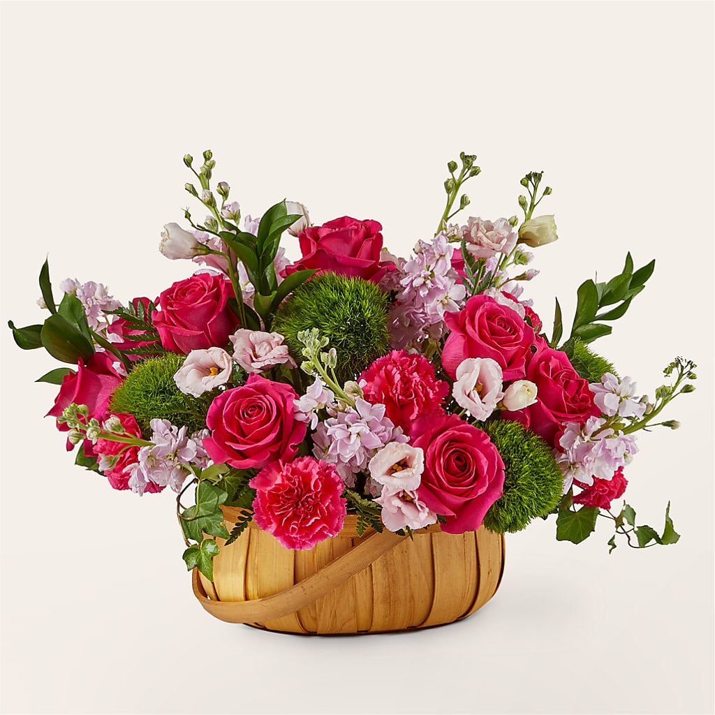 Radiance in Bloom Basket – Moderna Flowers, Rosamond CA