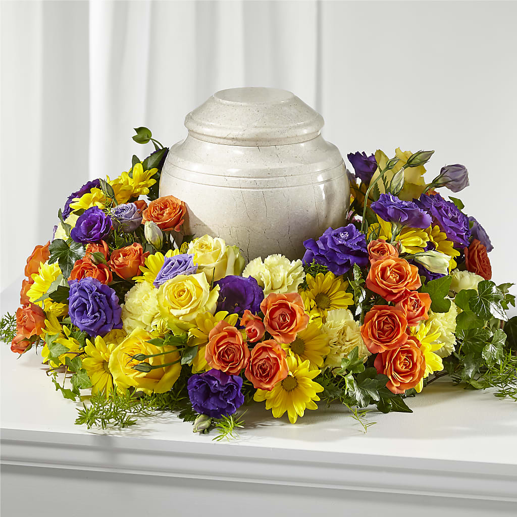 Blossoms of Remembrance Cremation Adornment – Moderna Flowers, Rosamond CA