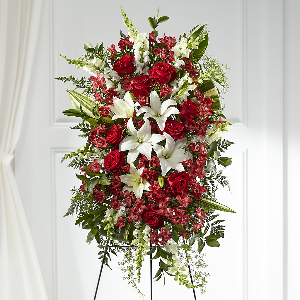 Everlasting Memory Standing Spray – Moderna Flowers, Rosamond CA