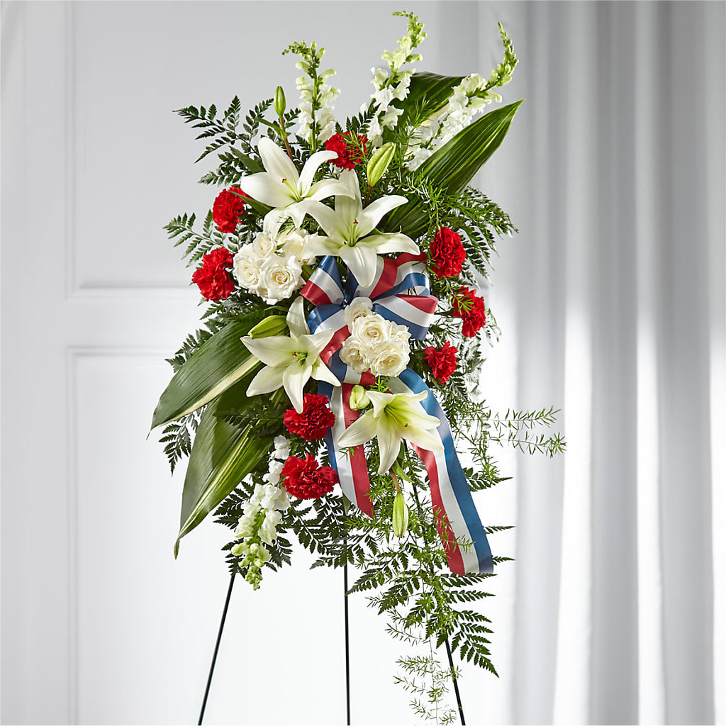 Stars of Life Standing Spray – Moderna Flowers, Rosamond CA