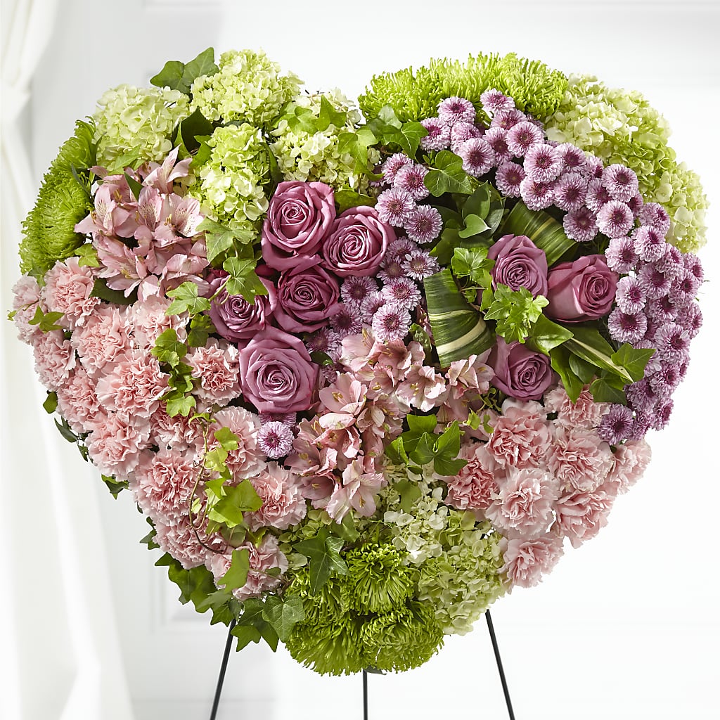 Heartwarming Standing Heart – Moderna Flowers, Rosamond CA