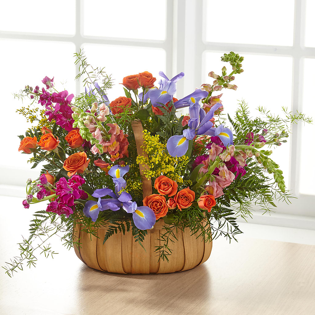 Garden of Life Basket – Moderna Flowers, Rosamond CA