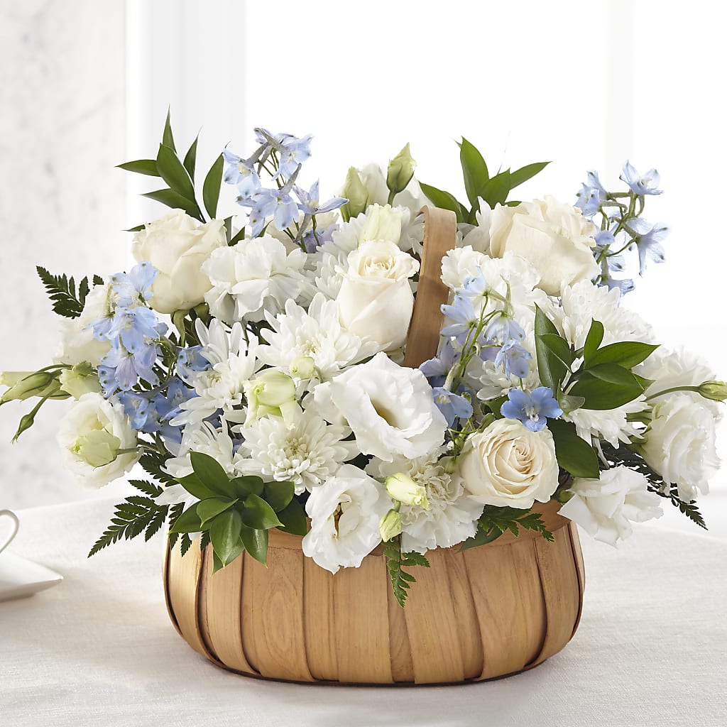 Sincerely Heartfelt Basket – Moderna Flowers, Rosamond CA