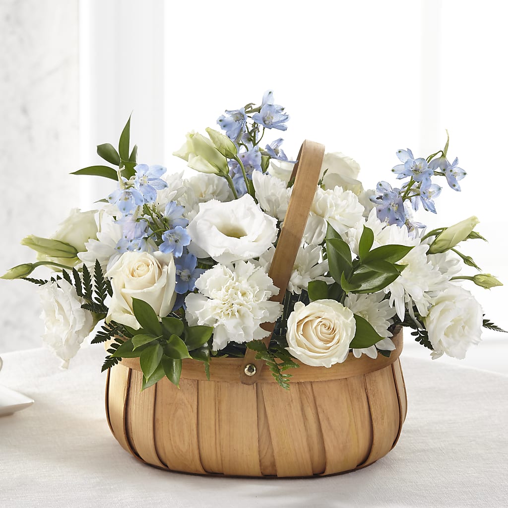 Sincerely Heartfelt Basket – Moderna Flowers, Rosamond CA