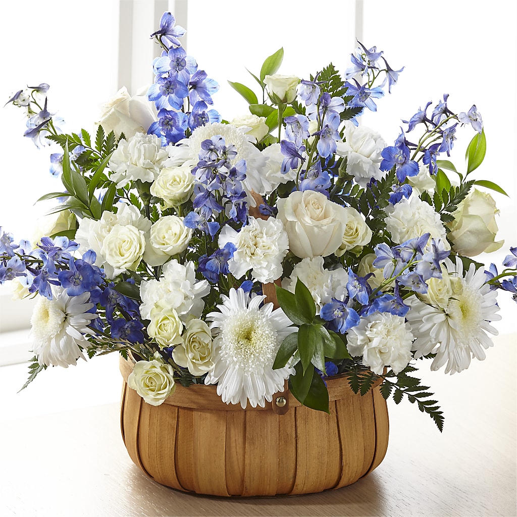 Harmony & Grace Basket – Moderna Flowers, Rosamond CA