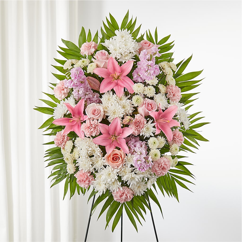 Offering Solace Standing Spray – Moderna Flowers, Rosamond CA