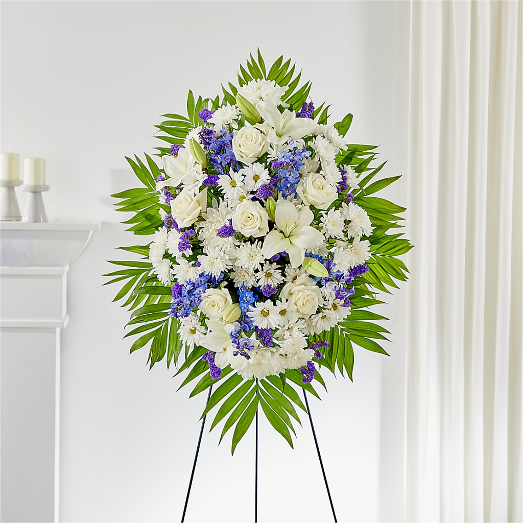 At Rest Standing Spray – Moderna Flowers, Rosamond CA