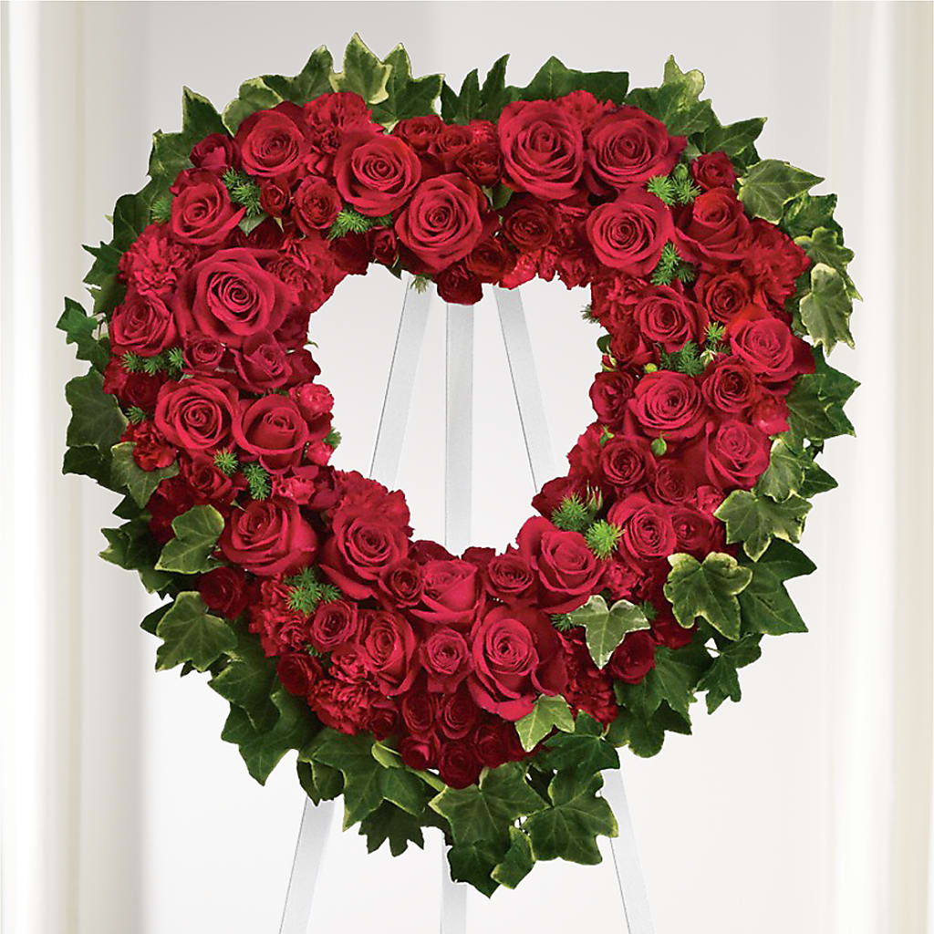 Wholehearted Standing Spray – Moderna Flowers, Rosamond CA