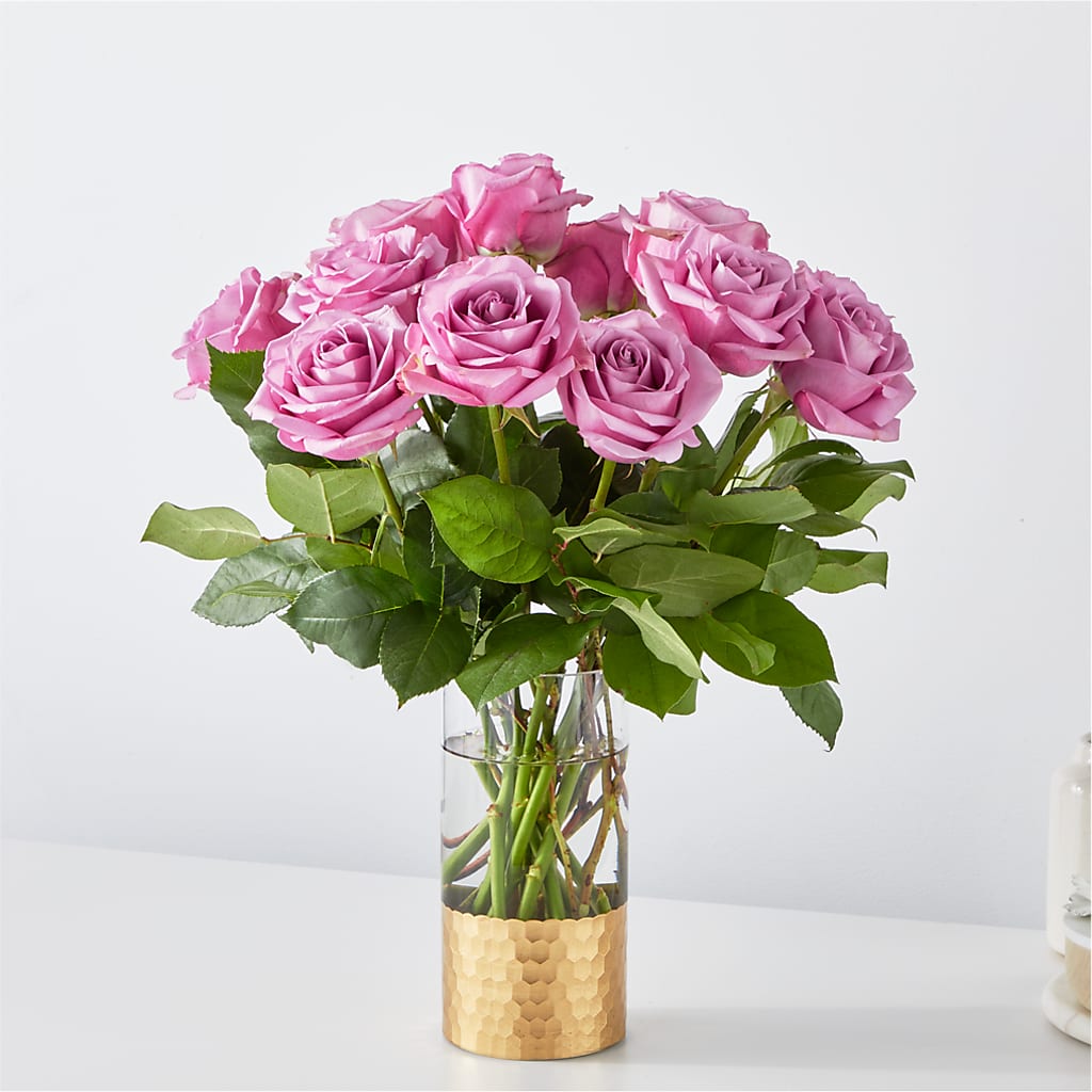 Secret Admirer Lavender Rose Bouquet – Moderna Flowers, Rosamond CA