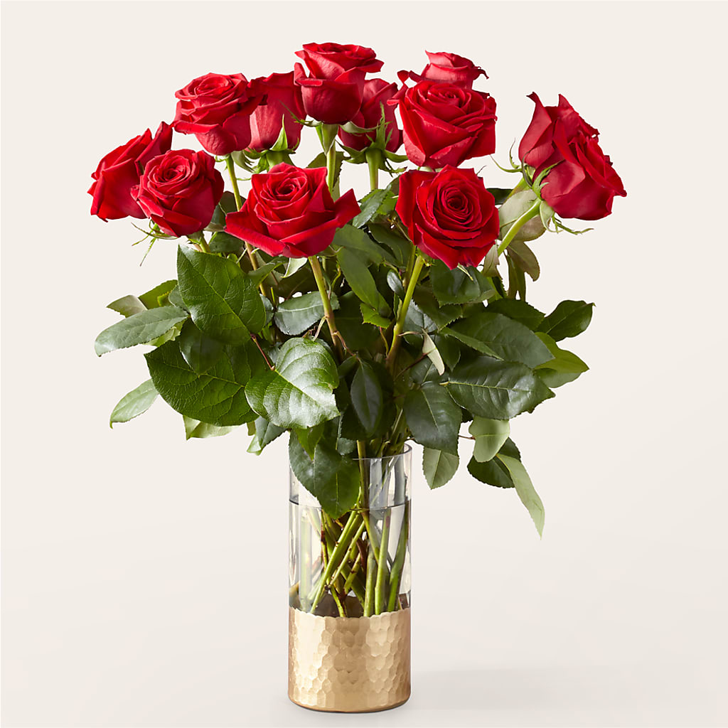 Classic Love Red Rose Bouquet – Moderna Flowers, Rosamond CA
