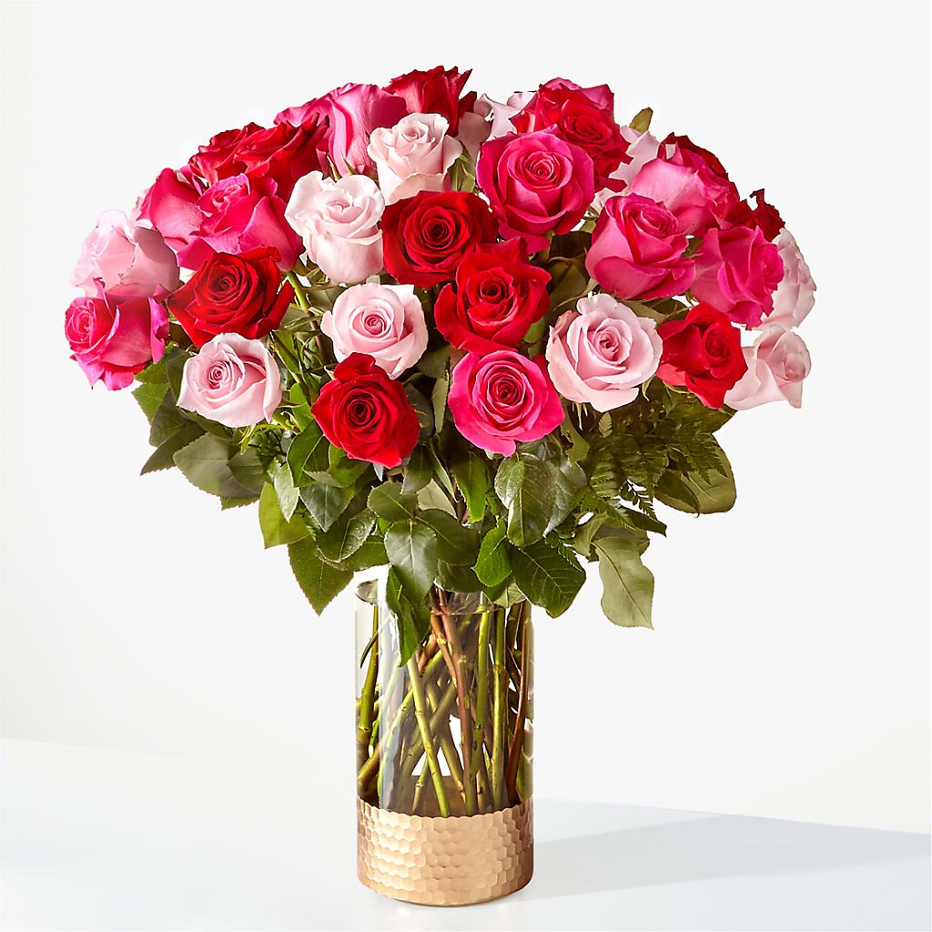 Love Notes Rose Bouquet – Moderna Flowers, Rosamond CA