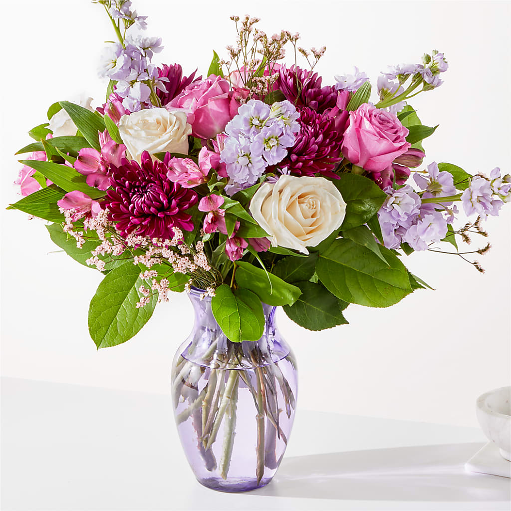 Amethyst Dreams Bouquet – Moderna Flowers, Rosamond CA