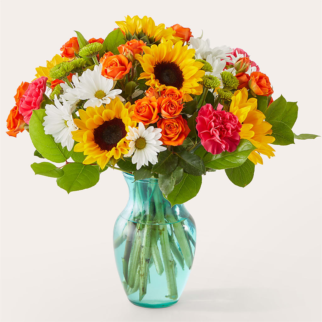 Sun-drenched Blooms Bouquet – Moderna Flowers, Rosamond CA
