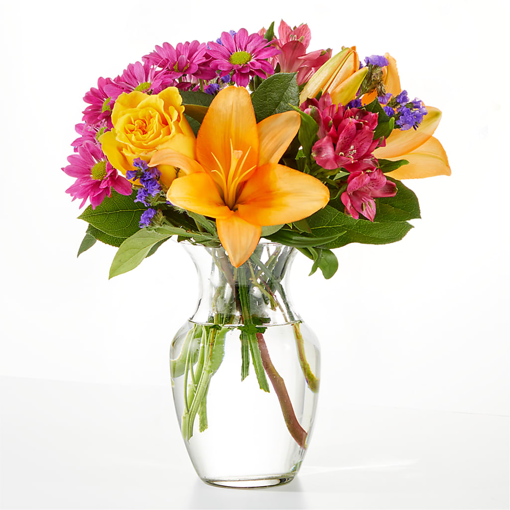 Colorful Visions Bouquet – Moderna Flowers, Rosamond CA