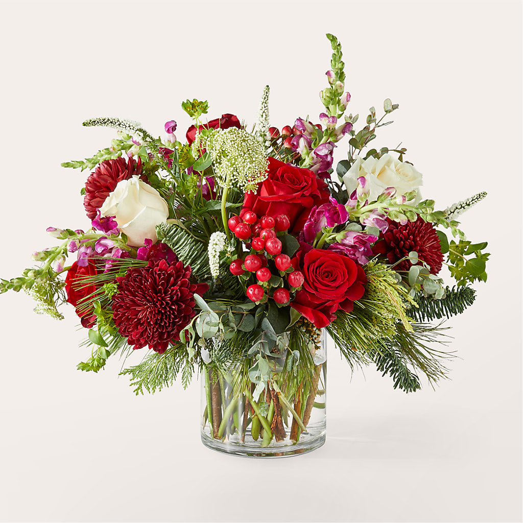 Cranberry Fizz Bouquet – Moderna Flowers, Rosamond CA