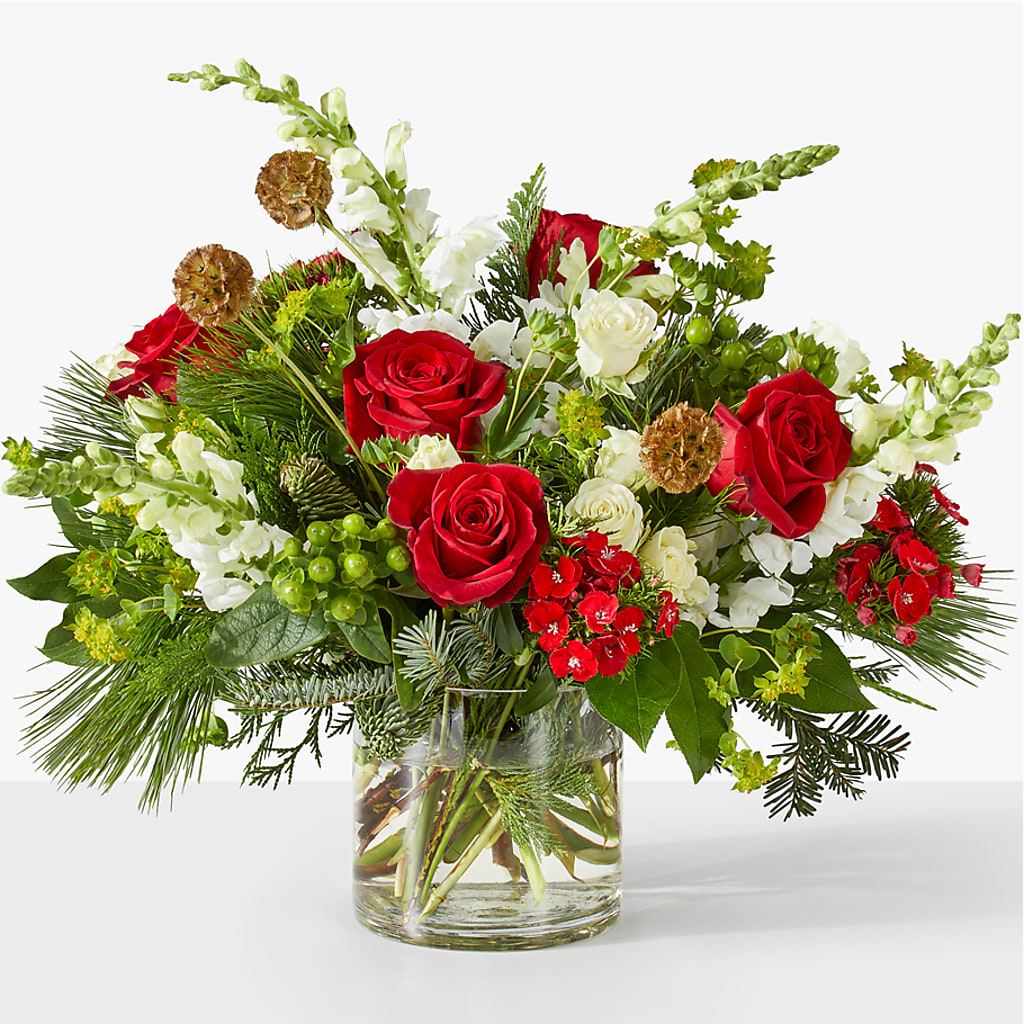 Deck the Halls Bouquet – Moderna Flowers, Rosamond CA