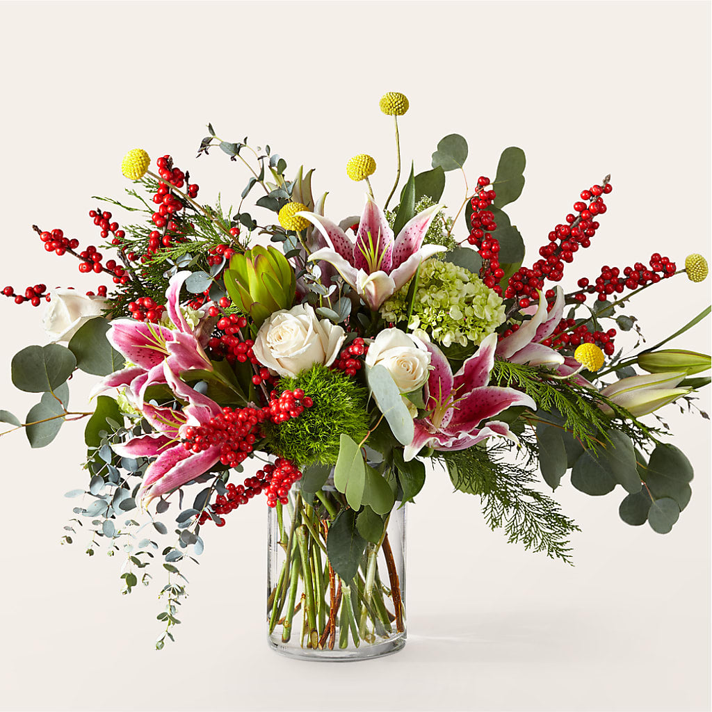 Berry & Bright Bouquet – Moderna Flowers, Rosamond CA
