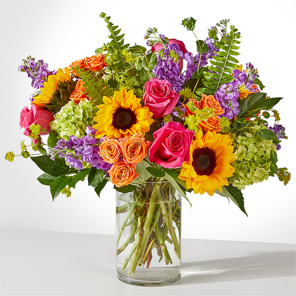Vibrant Greetings Bouquet – Moderna Flowers, Rosamond CA