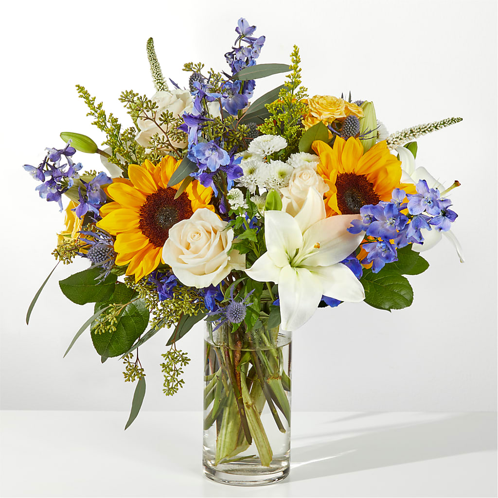 Wonderfully Sunny Bouquet – Moderna Flowers, Rosamond CA