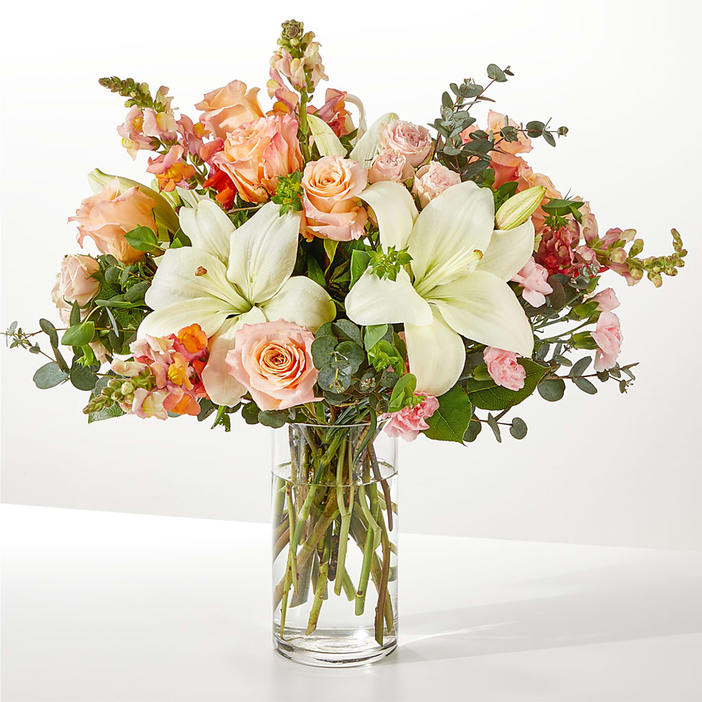 Grapefruit Splash Bouquet – Moderna Flowers, Rosamond CA
