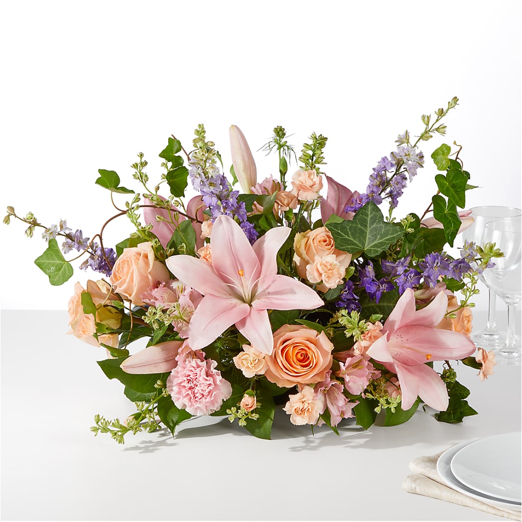 Blossom Time Centerpiece – Moderna Flowers, Rosamond CA