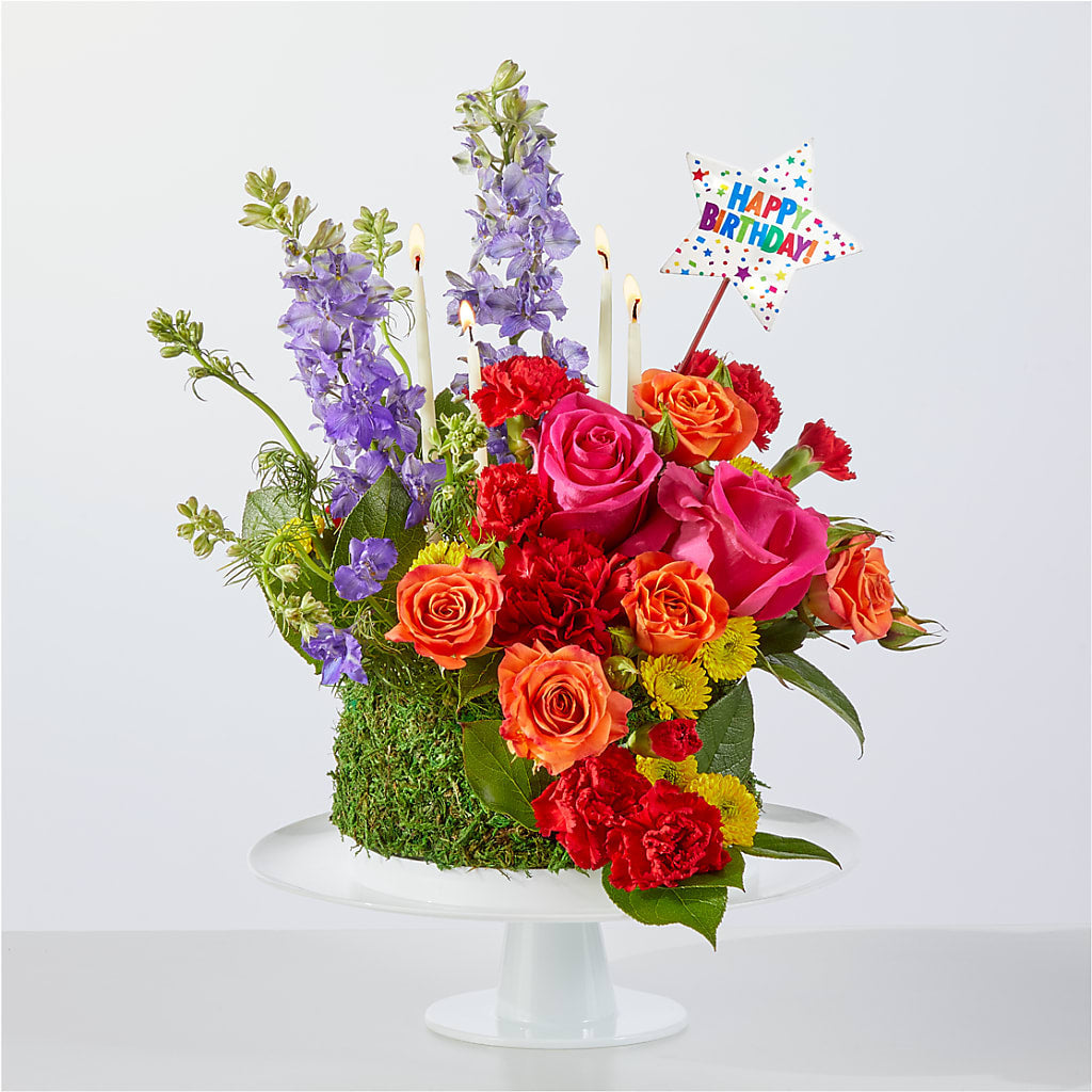 Best Year Yet Floral Cake – Moderna Flowers, Rosamond CA